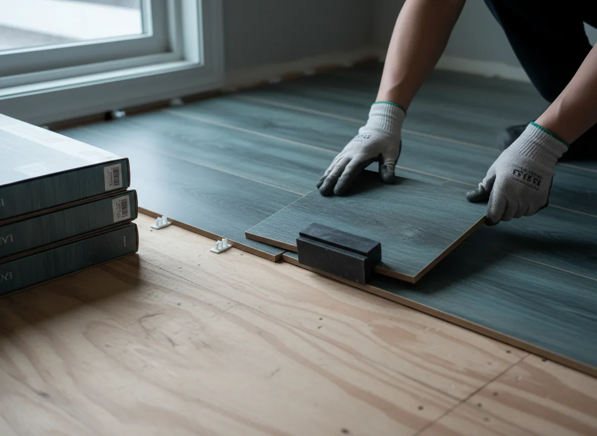Luxury Vinyl Plank Installation company in Black Hawk, SD